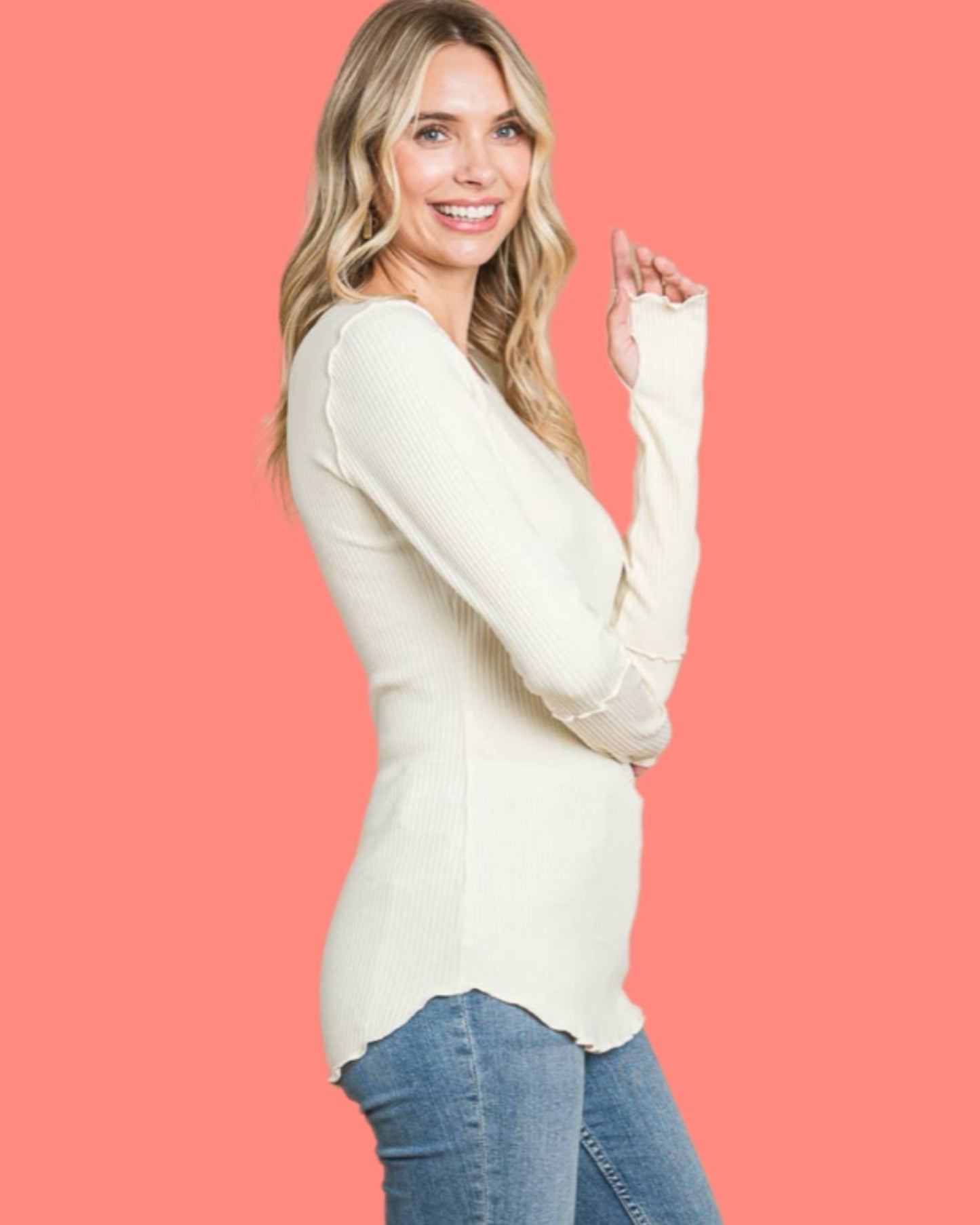 Vanilla Basic Long sleeve Tee