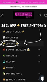 shopJUJUBYJESS.com ⚡️CYBER MONDAY ⚡️ 35% off • Free Shipping!