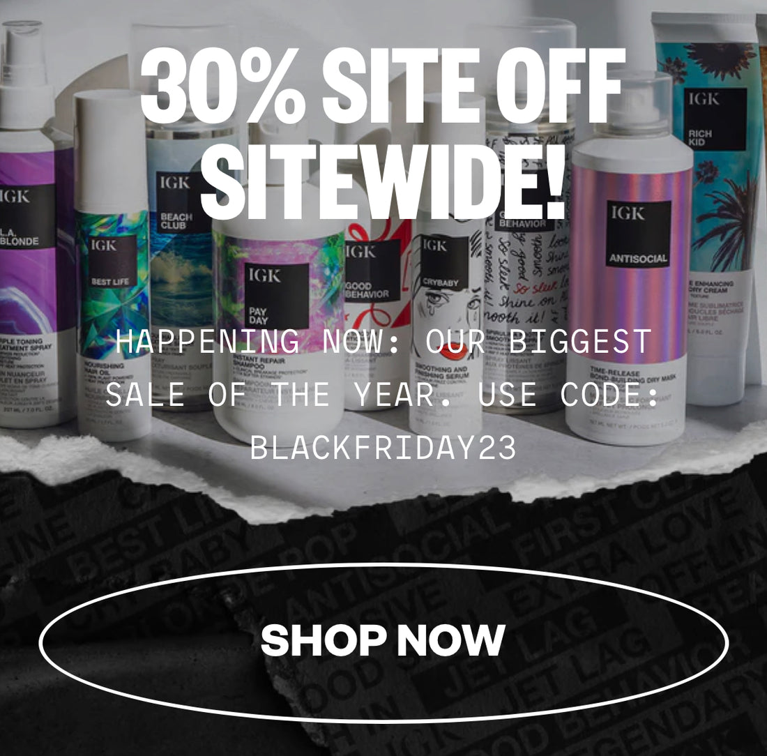 30% OFF ✨ IGK Hair Care
