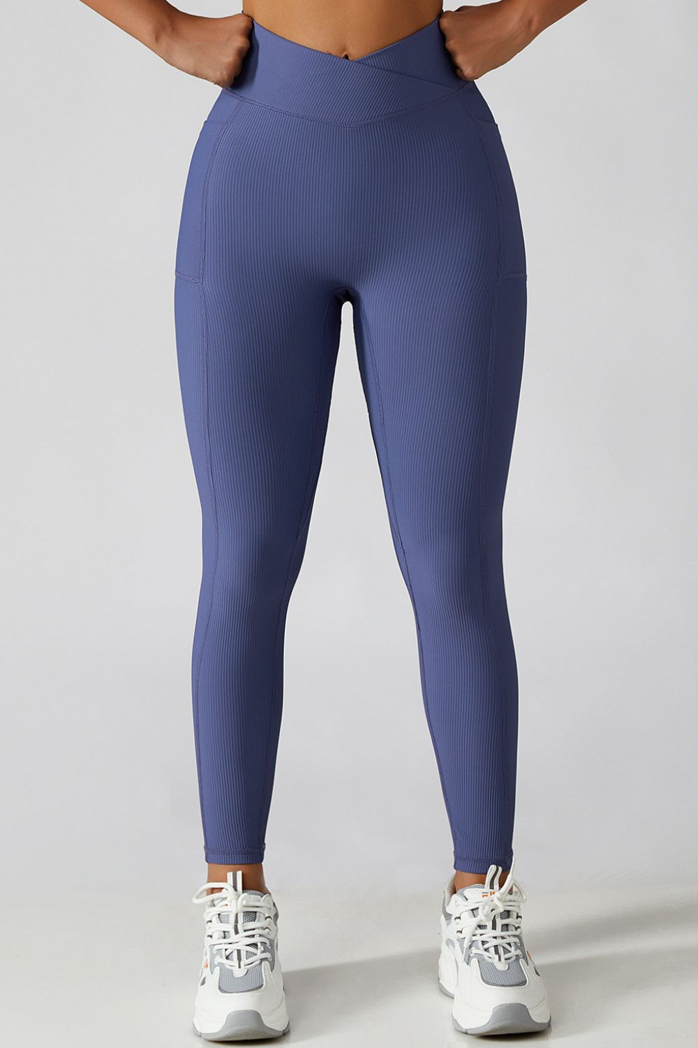 Basic Bae Crossover Waist Active Leggings