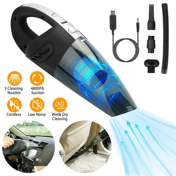 Rechargeable Cordless Car Handheld Vacuum Cleaner