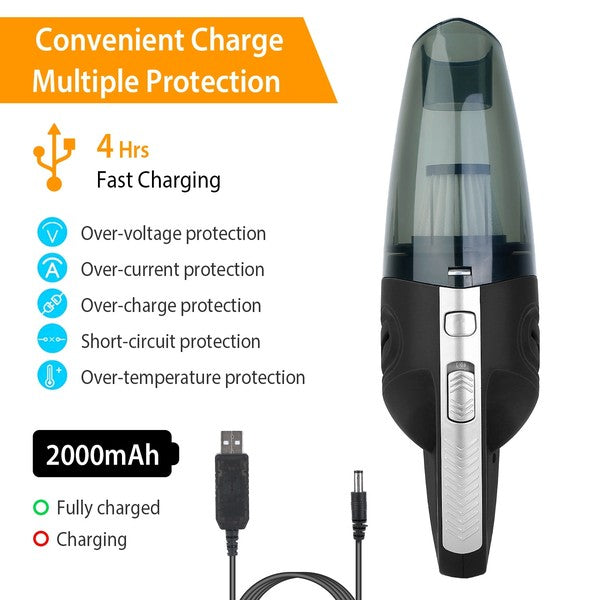 Rechargeable Cordless Car Handheld Vacuum Cleaner