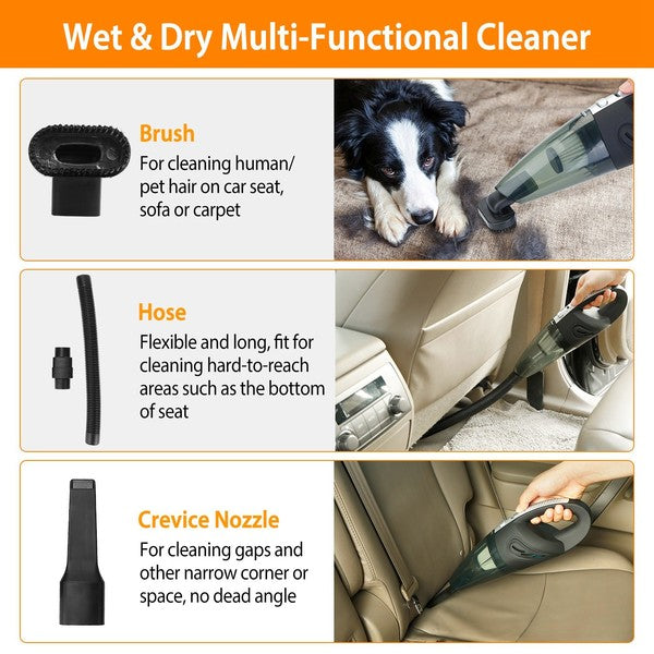 Rechargeable Cordless Car Handheld Vacuum Cleaner