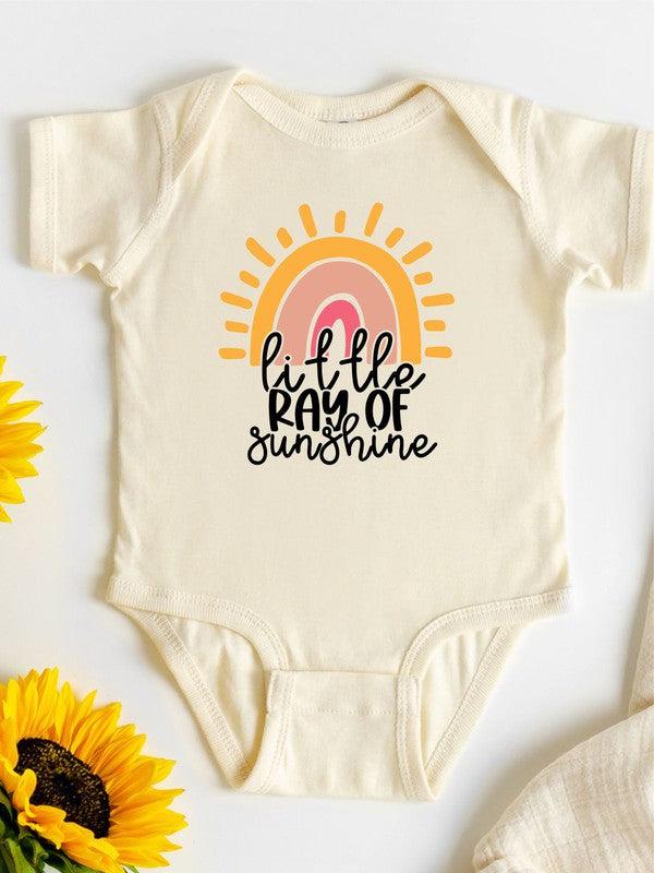 Little Ray Of Sunshine Baby Onesie