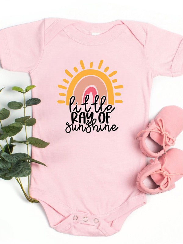 Little Ray Of Sunshine Baby Onesie