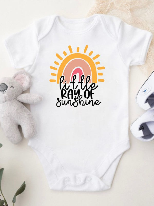 Little Ray Of Sunshine Baby Onesie