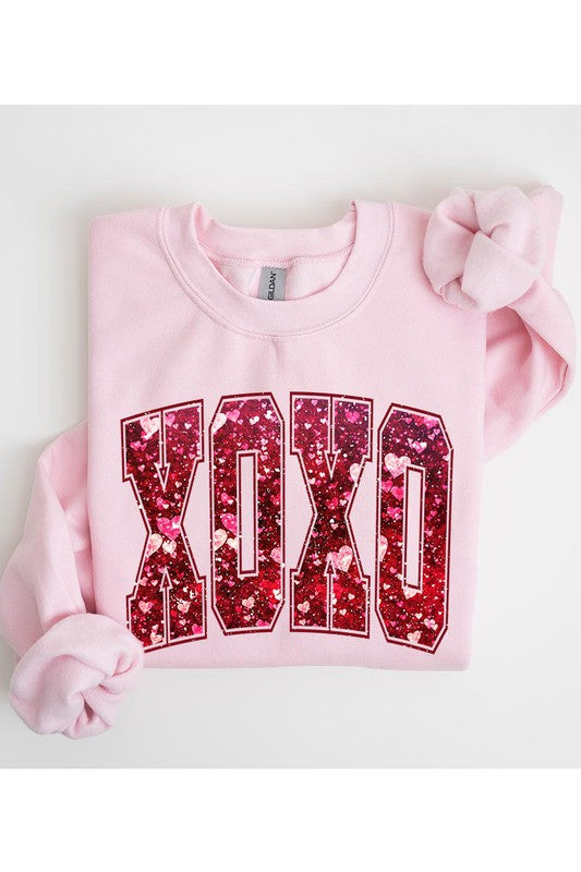 XOXO FLEECE SWEATSHIRT