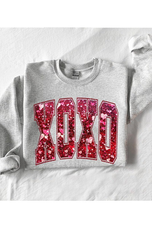 XOXO FLEECE SWEATSHIRT