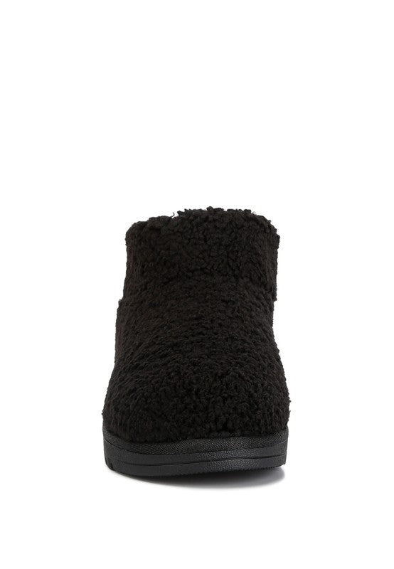 Fleece Exterior Fluffy Boots