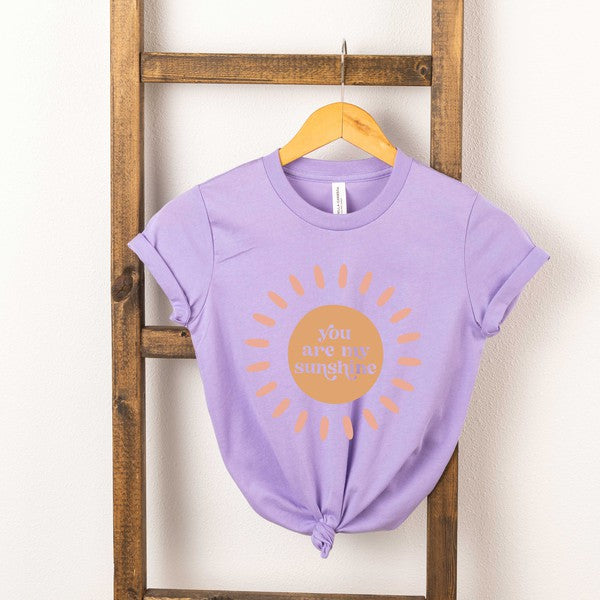 You Are My Sunshine Kids Youth Short Sleeve Tee