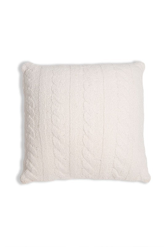 Braided Cable Knit Luxury Soft Cushion Cover