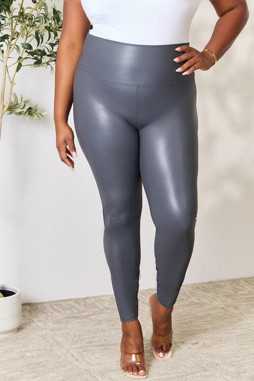 Wide Waistband High Waist Leggings