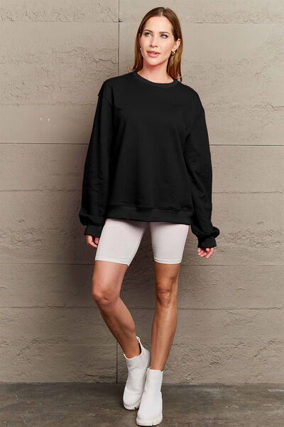 IF I'M TOO MUCH THEN GO FIND LESS Round Neck Sweatshirt