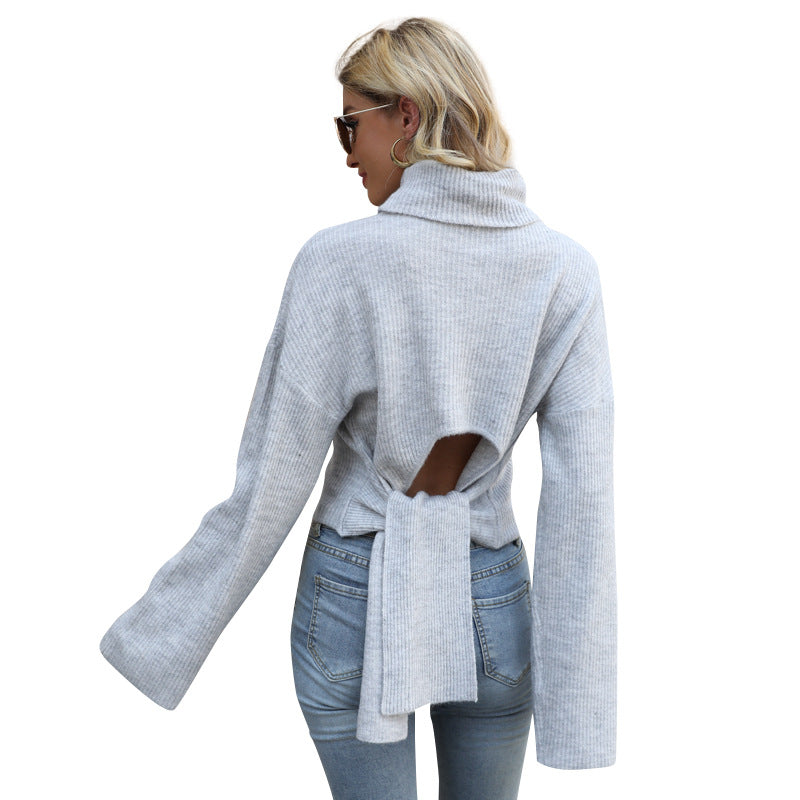 Casual Long Sleeved Pullover Sweater