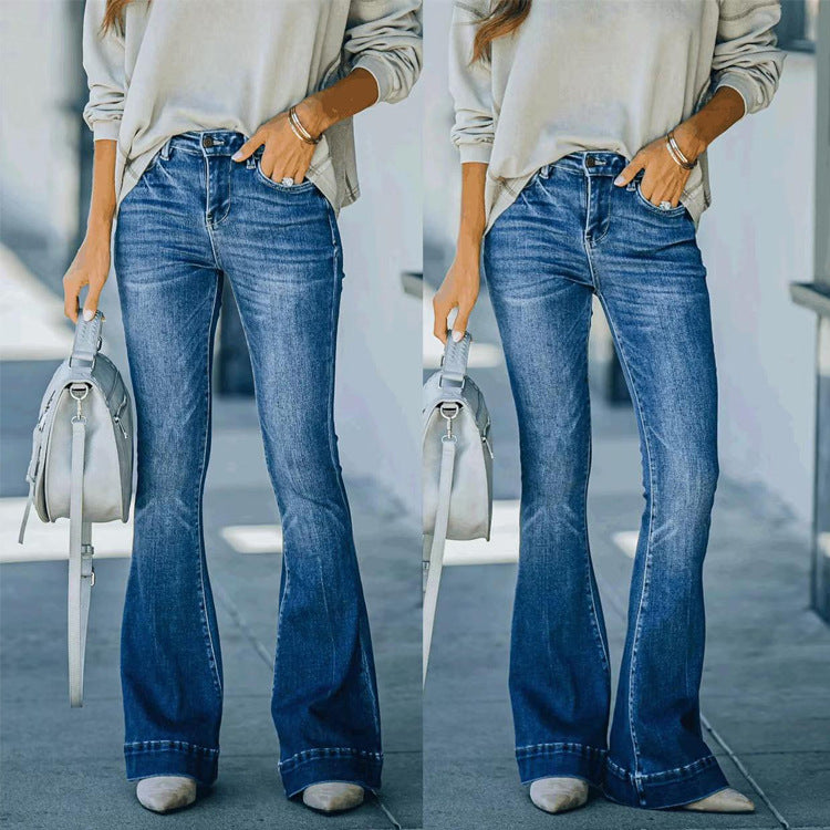 Long Denim Jeans