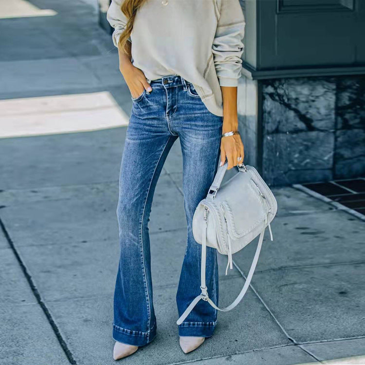 Long Denim Jeans