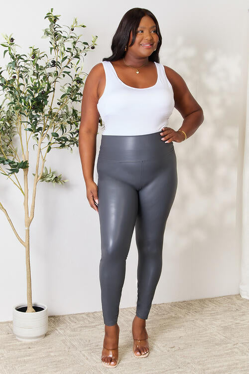 Wide Waistband High Waist Leggings