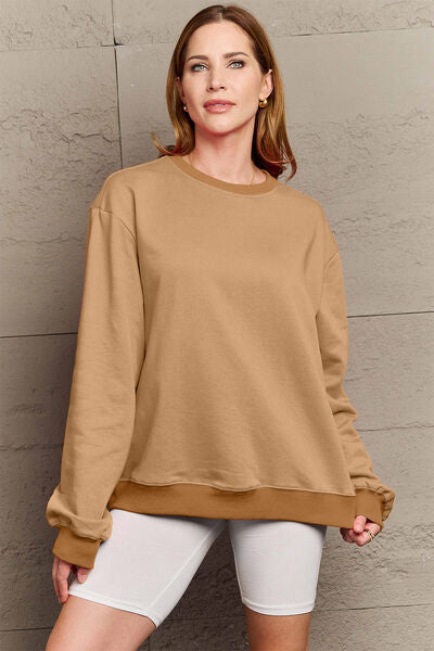 IF I'M TOO MUCH THEN GO FIND LESS Round Neck Sweatshirt